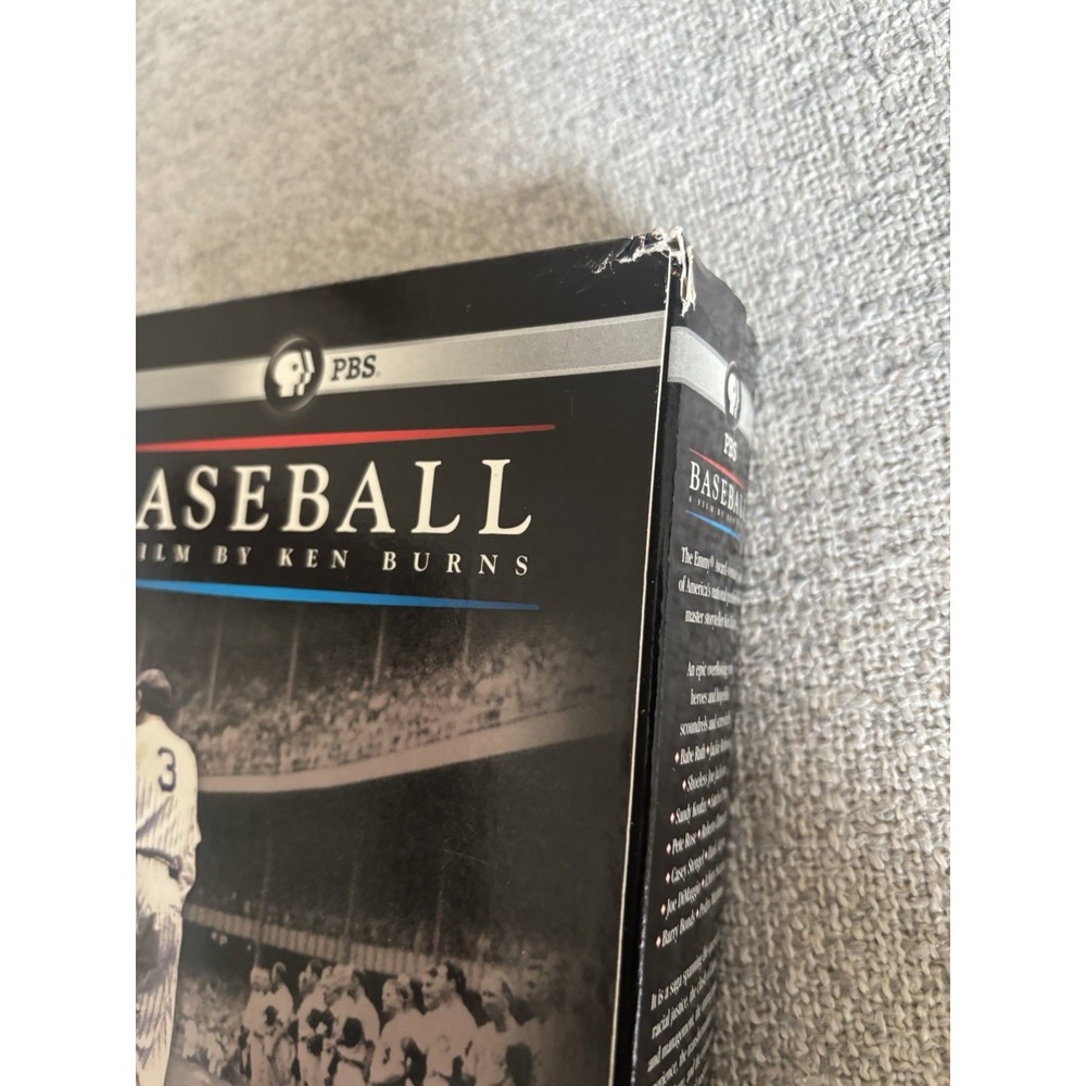 Baseball: A Film by Ken Burns Includes 10th Inning DVD Set 11 Discs PBS Films - Picture 3 of 13